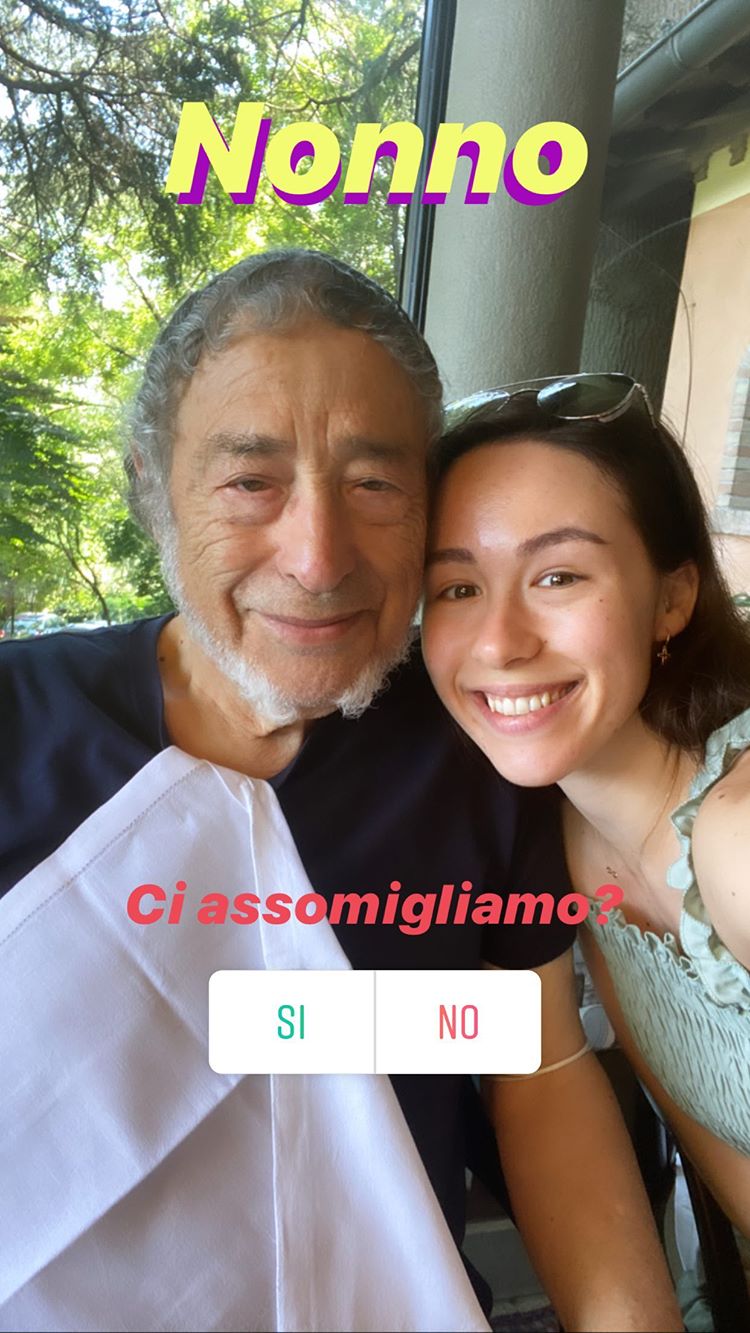 Aurora Ramazzotti in foto insieme al nonno paterno: ecco da chi ha preso!